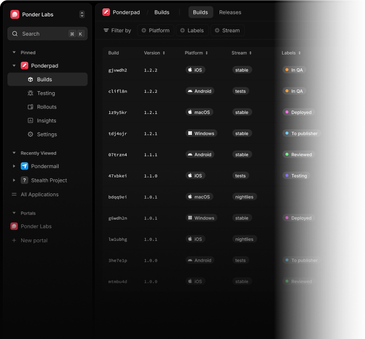 App screenshot
