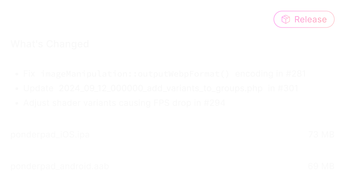 Group for release